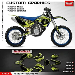 オートバイグラフィックビニールステッカー Husaberg FX450 2009-2012 レースフェアリング用 Motorcycle Graphics Vinyl Sticker for Husaberg FX450 2009-2012 Race Fairings 【並行輸入品】