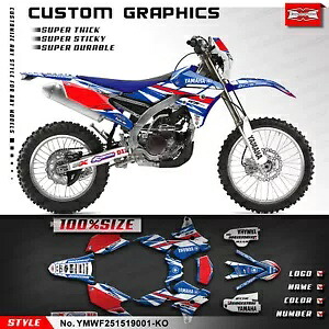 MX デカールステッカーキット ヤマハ WR250F WR450F YZ250FX YZ450F YZ450FX 2014-2019用 MX Decal Sticker Kit for Yamaha WR250F WR450F YZ250FX YZ450F YZ450FX 2014-2019 【並行輸入品】