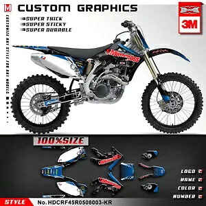 レーシンググラフィックビニールデコレーションステッカーキット CRF450R 2005 2006 2007 2008用 Racing Graphics Vinyl Decoration Sticker Kit for CRF450R 2005 2006 2007 2008 【並行輸入品】