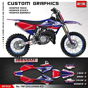 モトクロス コンプリートステッカーグラフィックキット ヤマハ YZ85 2022 2023 2024 MX用 Motocross Complete Sticker Graphics Kit for Yamaha YZ85 2022 2023 2024 MX 【並行輸入品】｜カスタムパーツ WORLD倉庫