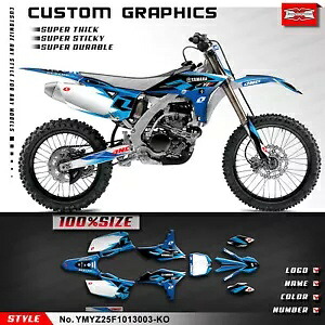 ダートバイク防水グラフィックステッカーヤマハ YZ250F 2010 2011 2012 2013 Dirt Bike Waterproof Graphics Sticker for Yamaha YZ250F 2010 2011 2012 2013 【並行輸入品】｜カスタムパーツ WORLD倉庫