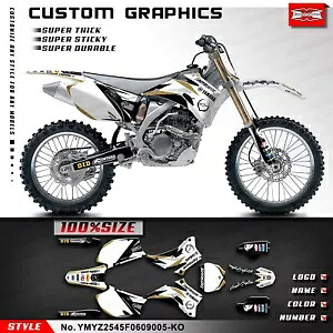 ダートバイクデカールステッカーキットヤマハ YZ250F YZ450F 2006 2007 2008 2009 MX Dirt Bike Decal Sticker Kit for Yamaha YZ250F YZ450F 2006 2007 2008 2009 MX 【並行輸入品】｜カスタムパーツ WORLD倉庫