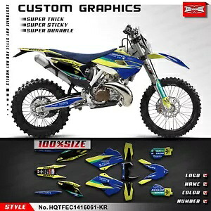 MX グラフィックスビニールステッカー TE125 TE250 TE300 FE250 FE350 FE450 2014 2015 2016 MX Graphics Vinyl Sticker for TE125 TE250 TE300 FE250 FE350 FE450 2014 2015 2016 【並行輸入品】