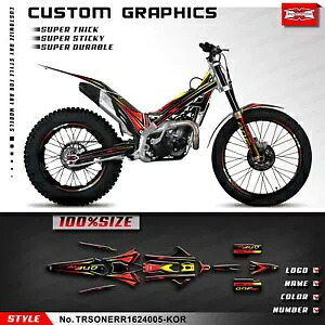 トライアルバイクステッカー デカールグラフィック TRS TRRS ONE/ONE R/ONE RR/ゴールド 2016-2024用 Trials Bike Sticker Decal Graphics for TRS TRRS ONE/ONE R/ONE RR/GOLD 2016-2024 【並行輸入品】｜カスタムパーツ WORLD倉庫