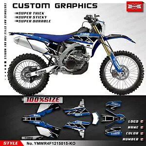 モトクロス防水グラフィックデカールキット ヤマハ WR450F 2012 2013 2014 2015用 Motocross Waterproof Graphics Decal Kit for Yamaha WR450F 2012 2013 2014 2015 【並行輸入品】
