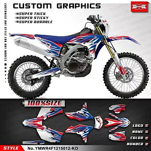 モトクロスステッカーグラフィックデカールキット ヤマハ WR450F 2012 2013 2014 2015用 Motocross Sticker Graphics Decal Kit for Yamaha WR450F 2012 2013 2014 2015 【並行輸入品】