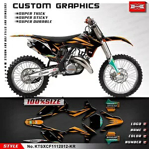 ダートバイク フルビニール カスタム ステッカー グラフィック キット SX SXF XC XCF 2011 2012用 Dirt Bike Full Vinyl Custom Sticker Graphics Kit for SX SXF XC XCF 2011 2012 【並行輸入品】|カスタムパーツ WORLD倉庫