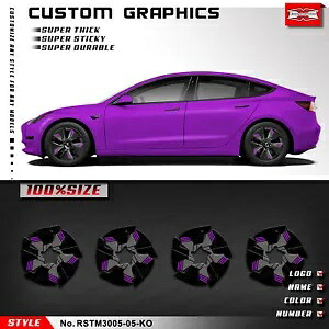 ビニール カスタム 防水 日焼け止め リム テープ デカール ステッカー テスラ モデル 3用 Vinyl Custom Waterproof Sunproof Rim Tape Decal Sticker for Tesla Model 3 【並行輸入品】|カスタムパーツ WORLD倉庫