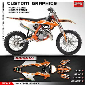 MX 防水完全なカスタムビニールステッカーグラフィックキット 85 SX 2018-2024 用 MX Waterproof Complete Custom Vinyl Sticker Graphics Kit for 85 SX 2018-2024 【並行輸入品】｜カスタムパーツ WORLD倉庫