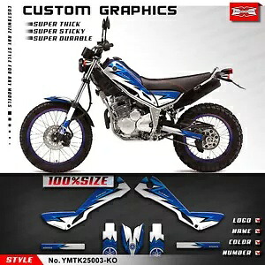 オートバイグラフィックビニールステッカーキットヤマハトリッカー 250 XG250 トリッカー XG250 Motorcycle Graphics Vinyl Sticker Kit for Yamaha Tricker 250 XG250 Tricker XG250 【並行輸入品】