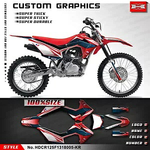 オートバイステッカー UV 耐性デカール CRF125F 2013 2014 2015 2016 2017 2018 Motorcycle Stickers UV-resistant Decal for CRF125F 2013 2014 2015 2016 2017 2018 【並行輸入品】