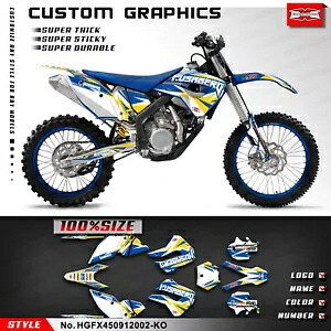 Husaberg FX450 2009-2012 フェアリング装飾用オートバイグラフィックラップデザイン Motorcycle Graphics Wrap Design for Husaberg FX450 2009-2012 Fairing Decoration 【並行輸入品】｜カスタムパーツ WORLD倉庫