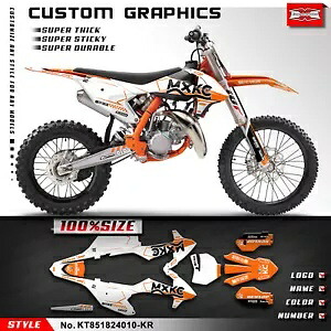 ダートバイク フルビニール カスタム グラフィック ステッカー デカール キット 85 SX 2018-2024用 Dirt Bike Full Vinyl Custom Graphics Stickers Decals Kit for 85 SX 2018-2024 【並行輸入品】｜カスタムパーツ WORLD倉庫