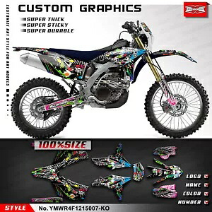 MX ビニールカスタムグラフィックスデカールキットヤマハ WR450F 2012 2013 2014 2015 MX Vinyl Custom Graphics Decal Kit for Yamaha WR450F 2012 2013 2014 2015 【並行輸入品】