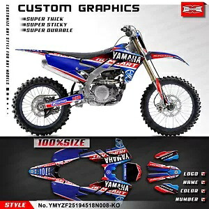 オートバイステッカー光沢のあるラミネートヤマハ YZ250F 2019-2023 YZ450F 2018-2022 Motorcycle Stickers Glossy Laminate for Yamaha YZ250F 2019-2023 YZ450F 2018-2022 【並行輸入品】