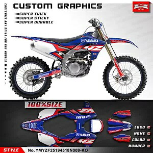 オートバイステッカースキングラフィックスヤマハ YZ250F 2019-2023 YZ450F 2018-2022 Motorcycle Stickers Skin Graphics for Yamaha YZ250F 2019-2023 YZ450F 2018-2022 【並行輸入品】