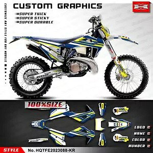 レーシングステッカービニールラップ TC FC TE FE 125 250 350 450 2019-2023 レースフェアリング用 Racing Sticker Vinyl Wrap for TC FC TE FE 125 250 350 450 2019-2023 Race Fairing 【並行輸入品】