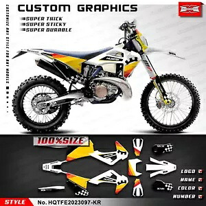 オートバイデカールラップデザイン TC FC TE FE 125 250 350 450 2019-2023 再構築用 Motorcycle Decals Wrap Design for TC FC TE FE 125 250 350 450 2019-2023 Rebuild 【並行輸入品】