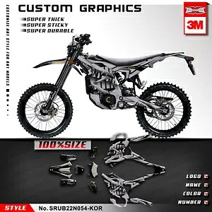 Sur-Ron Ultra Bee Surron 用モトクロス コンプリート ビニール ステッカー デカール グラフィック キット Motocross Complete Vinyl Sticker Decal Graphics Kit for Sur-Ron Ultra Bee Surron 【並行輸入品】