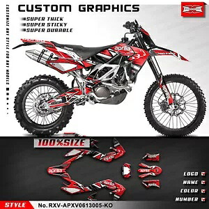レーシンググラフィックスオートバイデカールアプリリア RXV 450 550 2006-2013 プラスチック Racing Graphics Motorcycle Decals for Aprilia RXV 450 550 2006-2013 Plastic 【並行輸入品】