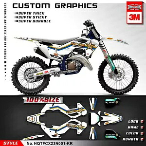 グラフィックレーシングステッカー TC FC TX FX 125 250 300 350 450 2023 2024 Dekor 用 Graphics Racing Sticker for TC FC TX FX 125 250 300 350 450 2023 2024 Dekor 【並行輸入品】