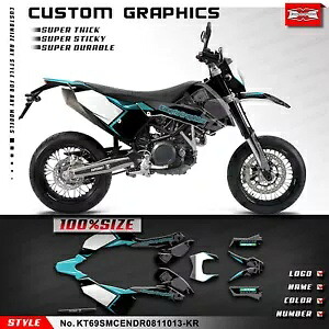 フルビニールステッカーグラフィックデカールキット 690 Enduro-R SMC-R 2008 2009 2010 2011用 Full Vinyl Sticker Graphics Decal Kit for 690 Enduro-R SMC-R 2008 2009 2010 2011 【並行輸入品】