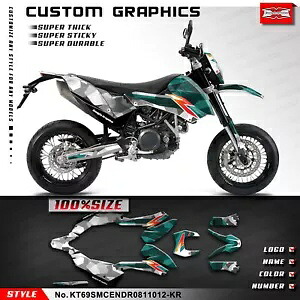フルビニールグラフィックステッカーデカールキット 690 Enduro-R SMC-R 2008 2009 2010 2011用 Full Vinyl Graphics Sticker Decal Kit for 690 Enduro-R SMC-R 2008 2009 2010 2011 【並行輸入品】