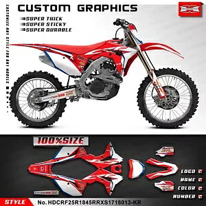オートバイグラフィックビニールデカール CRF250R CRF450R 2017 2018 2019 2020 2021 Motorcycle Graphics Vinyl Decal for CRF250R CRF450R 2017 2018 2019 2020 2021 【並行輸入品】
