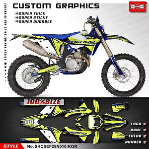 グラフィックキット レーシングステッカー 2025 Sherco SE SEF 125 250 300 450 500 Restyle用 Graphics Kit Racing Sticker for 2025 Sherco SE SEF 125 250 300 450 500 Restyle 【並行輸入品】｜カスタムパーツ WORLD倉庫 57,475円