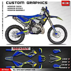 オートバイグラフィック粘着ステッカー Sherco SE SEF 125 ? 500 2024 プロテクター Motorcycle Graphics Adhesive Sticker for Sherco SE SEF 125~500 2024 Protector 【並行輸入品】