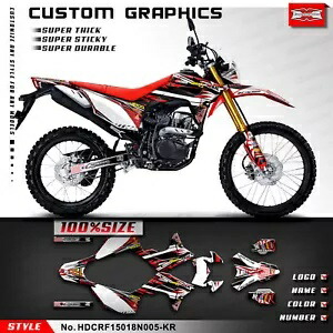 レーシンググラフィック粘着デカール CRF150L 2018 2019 2020 2021 2022 2023 2024用 Racing Graphics Adhesive Decals for CRF150L 2018 2019 2020 2021 2022 2023 2024 【並行輸入品】 55,660円