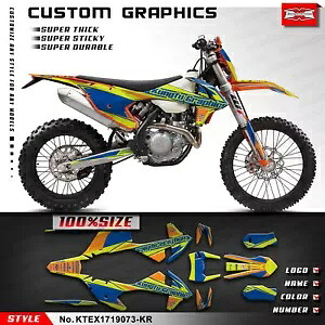 ダートバイクステッカーキット EXC XCW 150 250 300 350 450 500 2017 2018 2019 デカール Dirt Bike Sticker Kit for EXC XCW 150 250 300 350 450 500 2017 2018 2019 Decal 【並行輸入品】