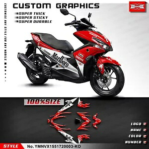 バイクカスタムステッカーグラフィックキット Yamaha AEROX NVX 155 NVX155 2017-2020用 Motorbike Custom Sticker Graphics Kit for Yamaha AEROX NVX 155 NVX155 2017-2020 【並行輸入品】｜カスタムパーツ WORLD倉庫