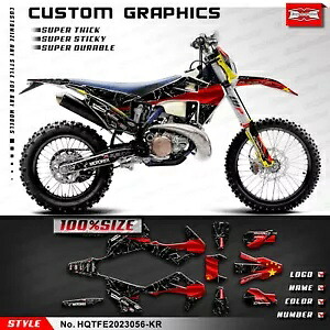 オートバイデカールラップステッカーキット TC FC 125 250 350 450 2019-2023 リスタイル用 Motorcycle Decals Wrap Sticker Kit for TC FC 125 250 350 450 2019-2023 Restyle 【並行輸入品】