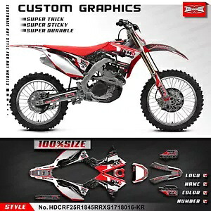 グラフィックスキット粘着ステッカー CRF250R CRF450R 2017 2018 2019 2020 2021用 Graphics Kit Adhesive Sticker for CRF250R CRF450R 2017 2018 2019 2020 2021 【並行輸入品】
