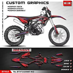 モトクロスステッカー デカール グラフィックキット ベータ エクストレーナー 250 300 2023 2024用 Motocross Stickers Decals Graphics Kit for Beta XTRAINER 250 300 2023 2024 【並行輸入品】