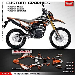 レーシンググラフィックスラップステッカー CRF150L 2018 2019 2020 2021 2022 2023 2024用 Racing Graphics Wrap Sticker for CRF150L 2018 2019 2020 2021 2022 2023 2024 【並行輸入品】