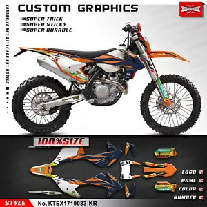 モトクロスビニールステッカーデカール EXC XCW 2017 2018 2019 防水グラフィック用 Motocross Vinyl Sticker Decal for EXC XCW 2017 2018 2019 Waterproof Graphics 【並行輸入品】 55,660円