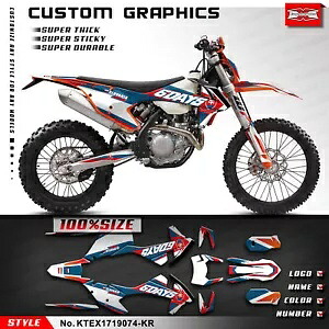 ダートバイクデカールキット EXC XCW 150 250 300 350 450 500 2017 2018 2019 ステッカー Dirt Bike Decal Kit for EXC XCW 150 250 300 350 450 500 2017 2018 2019 Sticker 【並行輸入品】