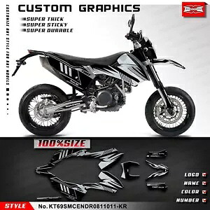 フルビニールステッカーグラフィックデカールキット 690 Enduro-R SMC-R 2008 2009 2010 2011用 Full Vinyl Sticker Graphics Decal Kit for 690 Enduro-R SMC-R 2008 2009 2010 2011 【並行輸入品】 55,660円