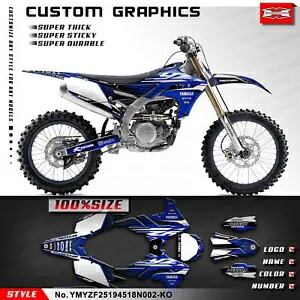 オートバイステッカービニールグラフィックヤマハ YZ250F 2019-2023 YZ450F 2018-2022 Motorcycle Stickers Vinyl Graphics for Yamaha YZ250F 2019-2023 YZ450F 2018-2022 【並行輸入品】