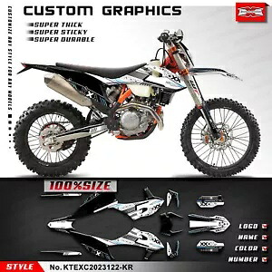 レーシンググラフィックスデカールステッカー EXC F XCW XCF-W 150-500 2020 2021 2022用 Racing Graphics Decals Stickers for EXC F XCW XCF-W 150-500 2020 2021 2022 【並行輸入品】