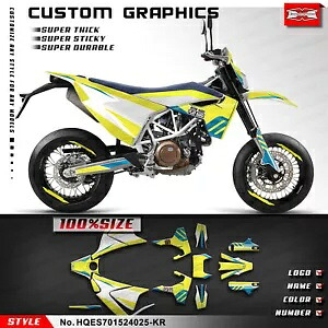 オートバイグラフィックラップステッカー 701 SM エンデューロスーパーモト 2015-2024 スタイル変更済み Motorcycle Graphics Wrap Sticker for 701 SM Enduro Supermoto 2015-2024 Restyled 【並行輸入品】｜カスタムパーツ WORLD倉庫