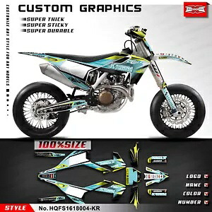 オートバイステッカービニールラップスーパーモト FS 450 FS450 2016 2017 2018 DIY Motorcycle Stickers Vinyl Wrap for Supermoto FS 450 FS450 2016 2017 2018 DIY 【並行輸入品】 55,660円