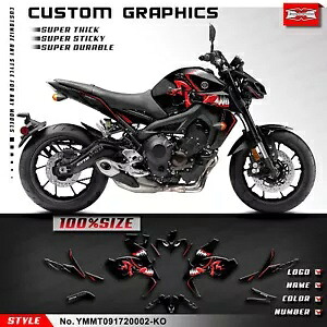 オートバイグラフィックラップステッカーヤマハ MT09 FZ09 2017 2018 2019 2020 Motorcycle Graphics Wrap Sticker for Yamaha MT09 FZ09 2017 2018 2019 2020 【並行輸入品】