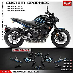 オートバイグラフィック耐久ビニールヤマハ MT09 FZ09 2017 2018 2019 2020 Motorcycle Graphics Durable Vinyl for Yamaha MT09 FZ09 2017 2018 2019 2020 【並行輸入品】｜カスタムパーツ WORLD倉庫
