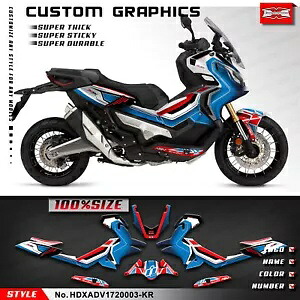 レーシンググラフィックスラップカスタムデザインキット X-ADV 750 X ADV 2017 2018 2019 2020用 Racing Graphics Wrap Custom Design Kit for X-ADV 750 X ADV 2017 2018 2019 2020 【並行輸入品】｜カスタムパーツ WORLD倉庫