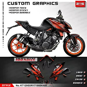 オートバイフルステッカービニールデカールグラフィックキット 1290 スーパー R 2017 2018 2019 用 Motorcycle Full Sticker Vinyl Decal Graphics Kit for 1290 Super R 2017 2018 2019 【並行輸入品】
