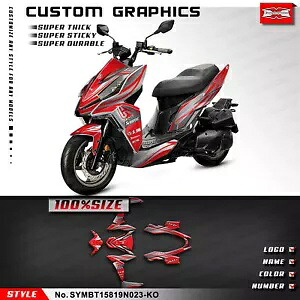 オートバイグラフィックスラミネートデカールキット SYM DRG BT 158 2019 2020用 Motorcycle Graphics Laminated Decals Kit for SYM DRG BT 158 2019 2020 【並行輸入品】|カスタムパーツ WORLD倉庫