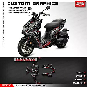 オートバイグラフィックビニールグラフィックキット SYM DRG BT 158 2019 2020用 Motorcycle Graphics Vinyl Graphics Kit for SYM DRG BT 158 2019 2020 【並行輸入品】